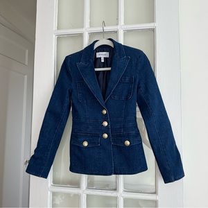 NEW KEITH UTILITY DENIM JACKET - DARK WASH FROM DEREK LAM